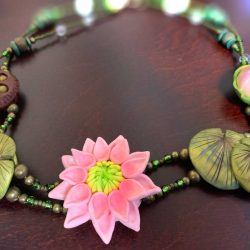 Water Lily Necklace